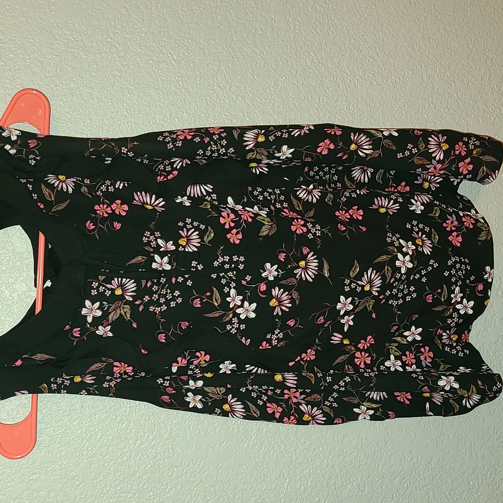 Lauren Conrad Floral Tank Top